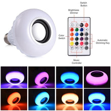 Charger l'image dans la galerie, Ampoule LED &amp; Haut-Parleur Bluetooth intelligent avec Télécommande
