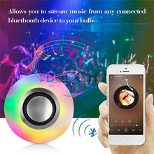 Charger l'image dans la galerie, Ampoule LED &amp; Haut-Parleur Bluetooth intelligent avec Télécommande
