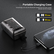 Charger l'image dans la galerie, Ecouteurs Bluetooth 6D Sans fil 2 en 1 avec powerbank 2200mAh
