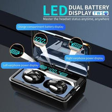 Charger l'image dans la galerie, Ecouteurs Bluetooth 6D Sans fil 2 en 1 avec powerbank 2200mAh
